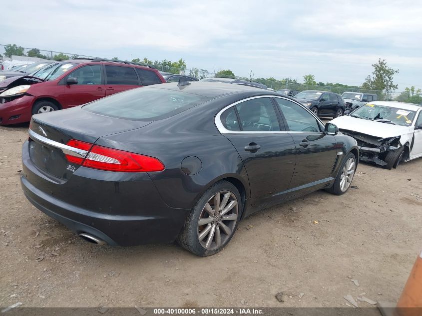 VIN SAJWJ0EF0D8S83643 2013 Jaguar XF, V6 Sc no.4