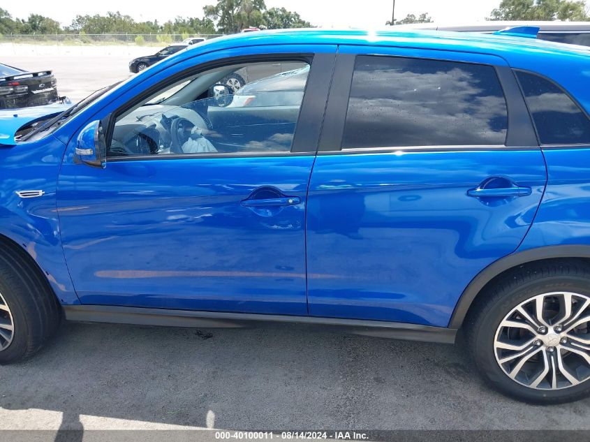 2019 Mitsubishi Outlander Sport 2.0 Es VIN: JA4AP3AU1KU032495 Lot: 40100011