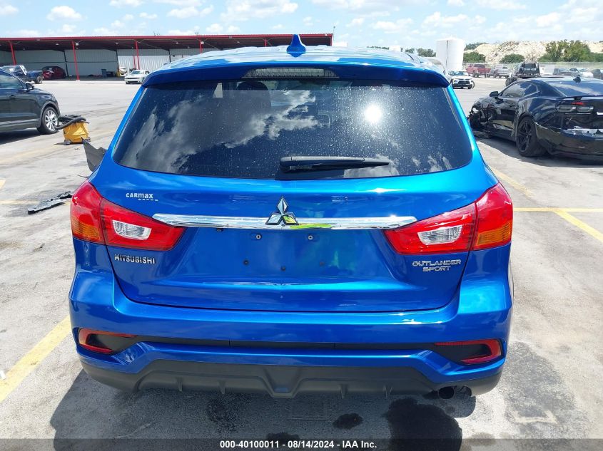 2019 Mitsubishi Outlander Sport 2.0 Es VIN: JA4AP3AU1KU032495 Lot: 40100011