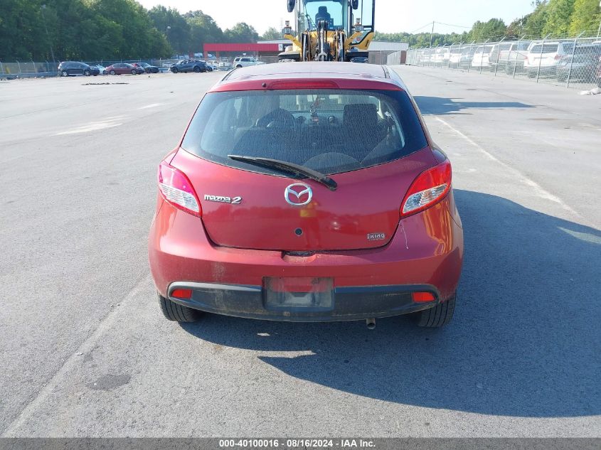 2014 Mazda Mazda2 Sport VIN: JM1DE1KY3E0181856 Lot: 40528496