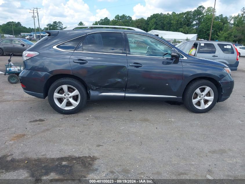 2010 Lexus Rx 350 VIN: 2T2BK1BA2AC077616 Lot: 40100023