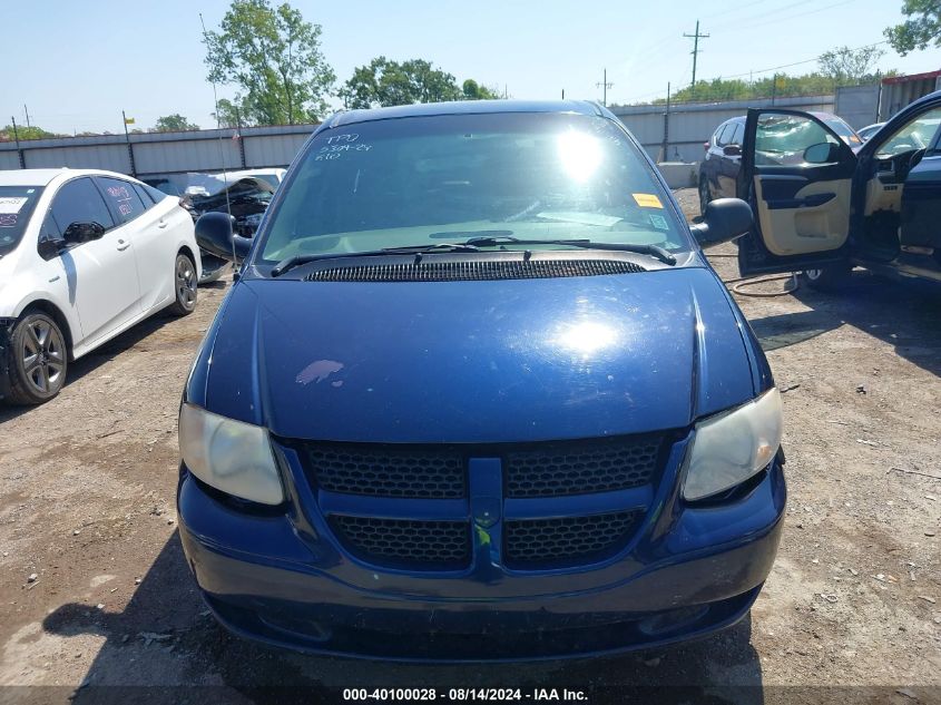 2003 Dodge Caravan Se VIN: 1D4GP25313B182585 Lot: 40100028