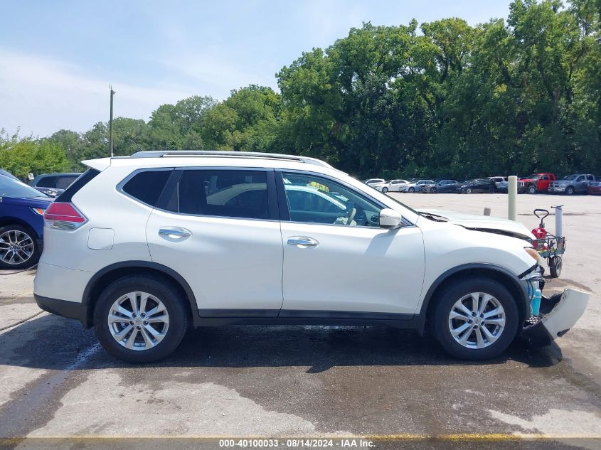 2014 Nissan Rogue Sv VIN: 5N1AT2MT2EC839628 Lot: 40100033