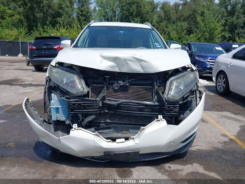 2014 Nissan Rogue Sv VIN: 5N1AT2MT2EC839628 Lot: 40100033