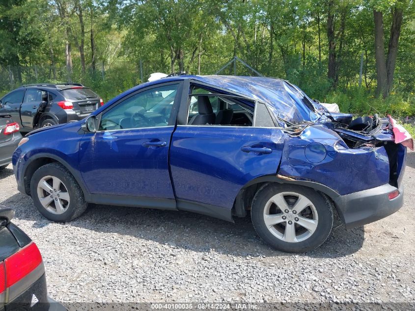 2014 Toyota Rav4 Xle VIN: 2T3RFREV7EW134229 Lot: 40100035