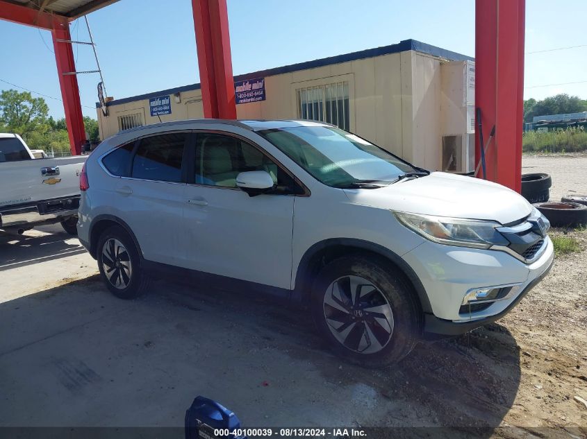 2015 Honda Cr-V Touring VIN: 5J6RM3H92FL006206 Lot: 40100039