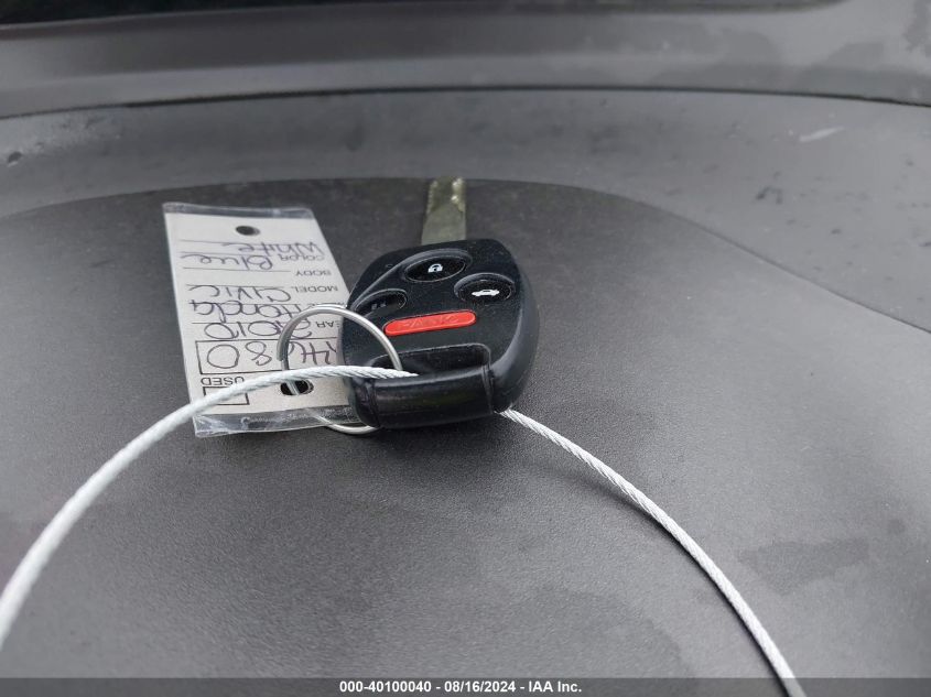 2010 Honda Civic Ex-L VIN: 2HGFG1B92AH532663 Lot: 40100040