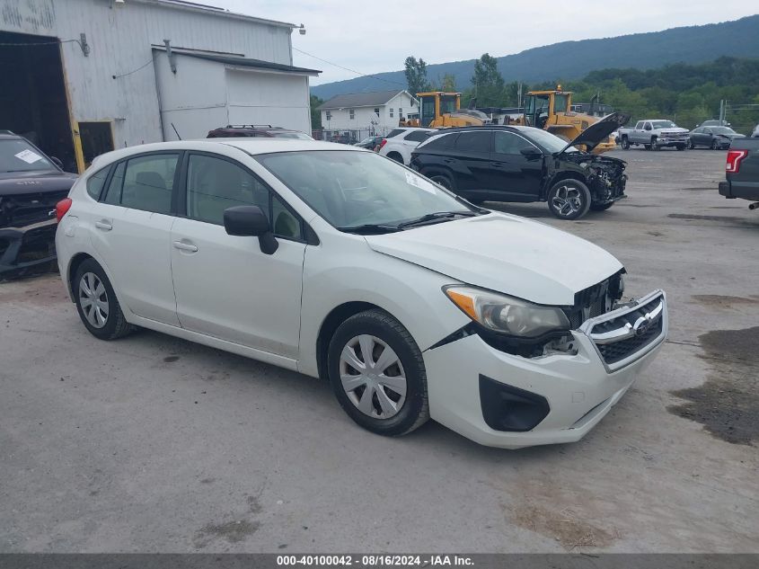 2013 Subaru Impreza 2.0I VIN: JF1GPAA6XDH845146 Lot: 40100042