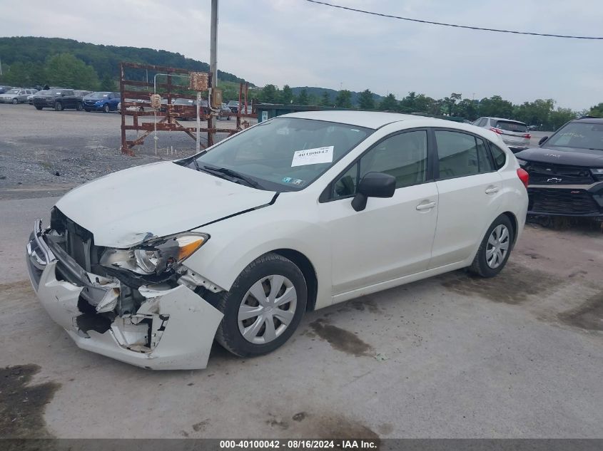 2013 Subaru Impreza 2.0I VIN: JF1GPAA6XDH845146 Lot: 40100042