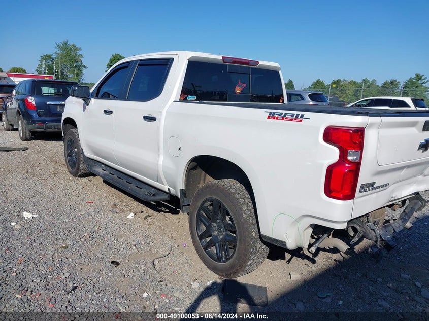 2021 CHEVROLET SILVERADO 1500 4WD  SHORT BED LT TRAIL BOSS - 3GCPYFED6MG468077