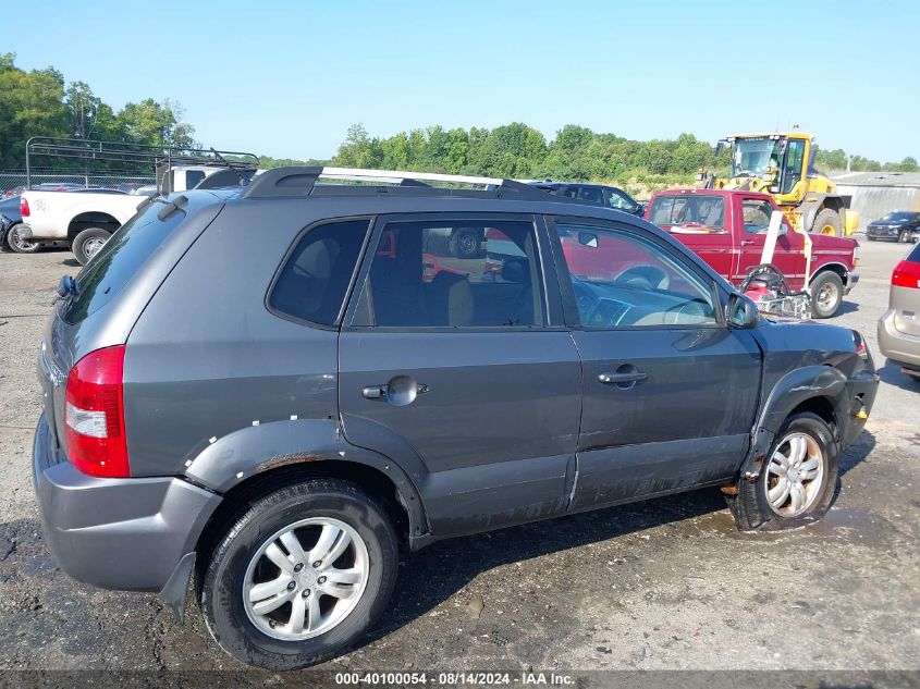 2007 Hyundai Tucson Limited/Se VIN: KM8JN12D97U575949 Lot: 40100054