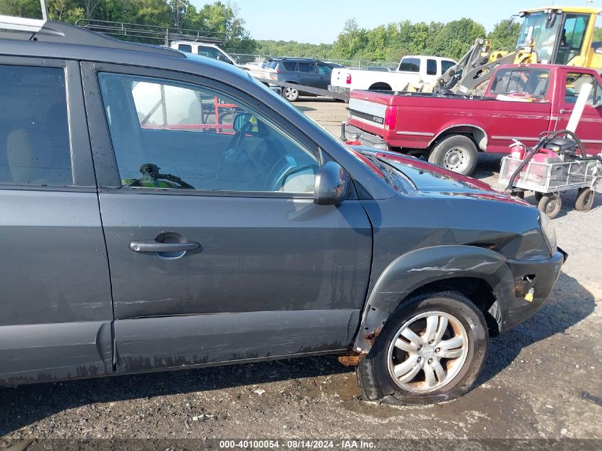 2007 Hyundai Tucson Limited/Se VIN: KM8JN12D97U575949 Lot: 40100054