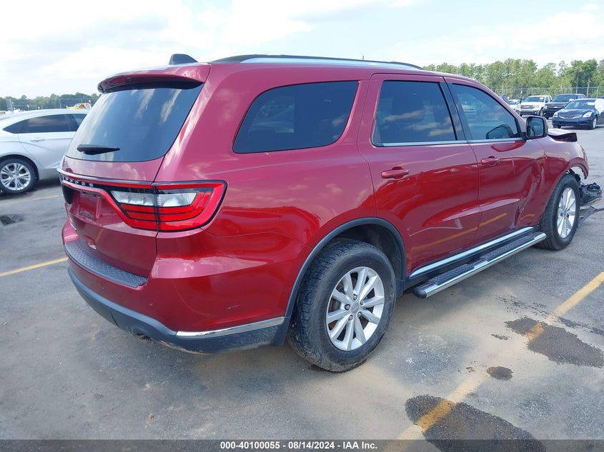 2015 DODGE DURANGO SXT - 1C4RDHAG5FC916704