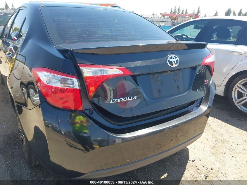 2015 Toyota Corolla S Plus VIN: 2T1BURHE8FC414577 Lot: 40100059