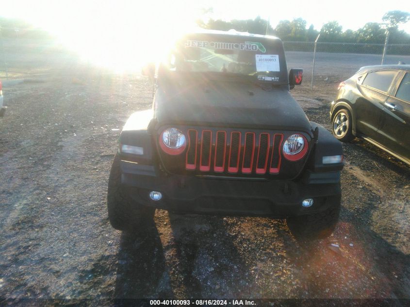 2020 Jeep Wrangler Sport S 4X4 VIN: 1C4GJXAN5LW136429 Lot: 40100093