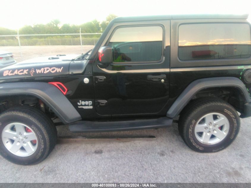 2020 Jeep Wrangler Sport S 4X4 VIN: 1C4GJXAN5LW136429 Lot: 40100093