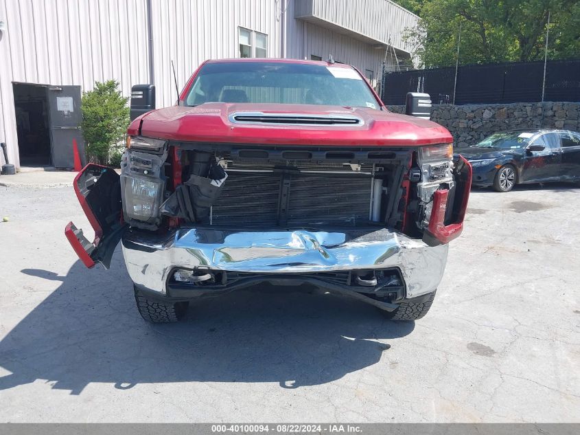 2021 Chevrolet Silverado 2500Hd 4Wd Standard Bed Lt VIN: 1GC4YNE79MF318666 Lot: 40100094