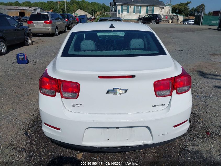 2013 Chevrolet Malibu 1Ls VIN: 1G11B5SA0DF343288 Lot: 40100117