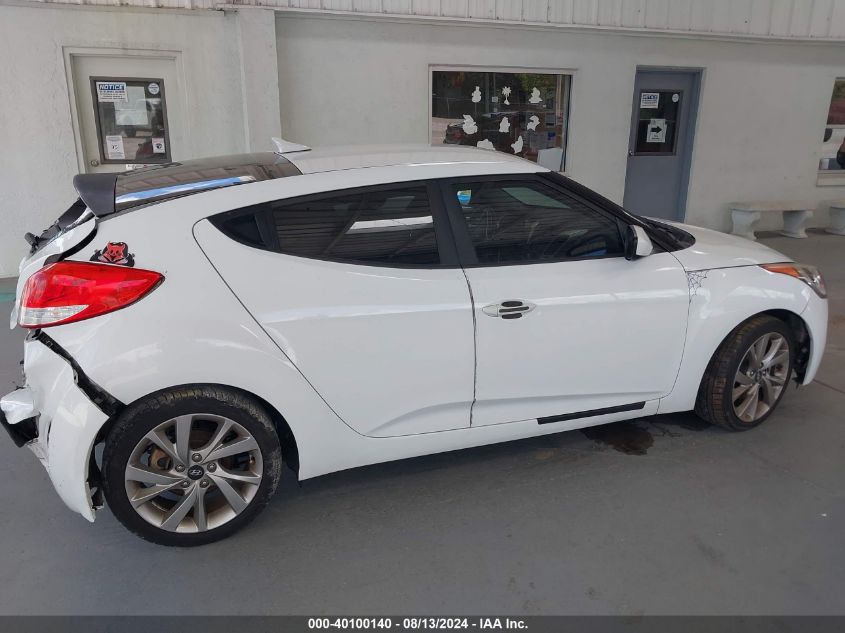 2017 HYUNDAI VELOSTER - KMHTC6AD8HU310888