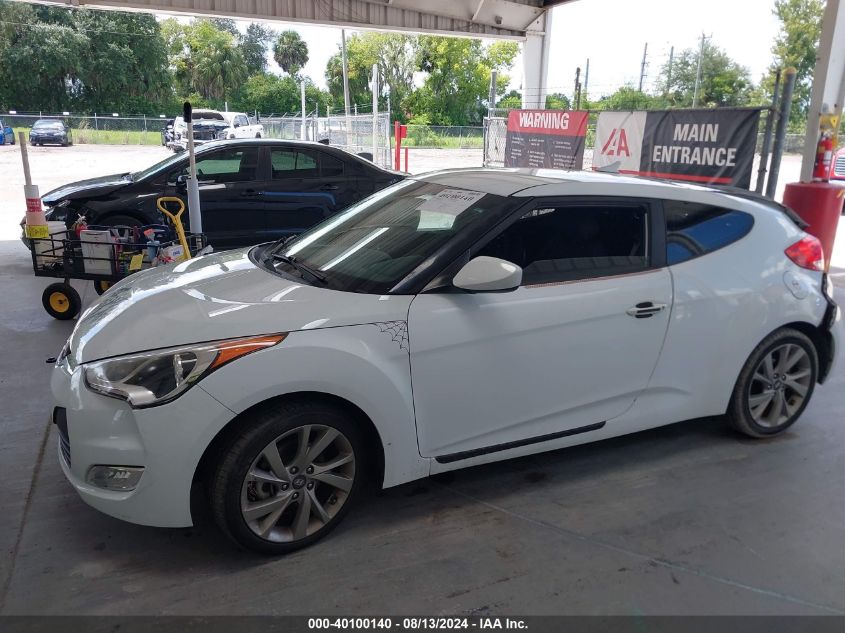 2017 Hyundai Veloster VIN: KMHTC6AD8HU310888 Lot: 40100140