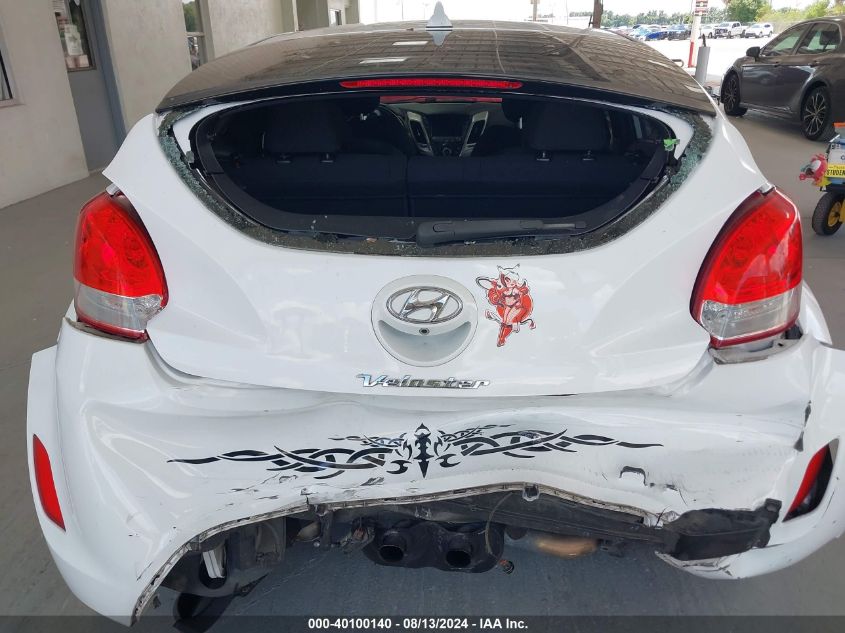 2017 HYUNDAI VELOSTER - KMHTC6AD8HU310888