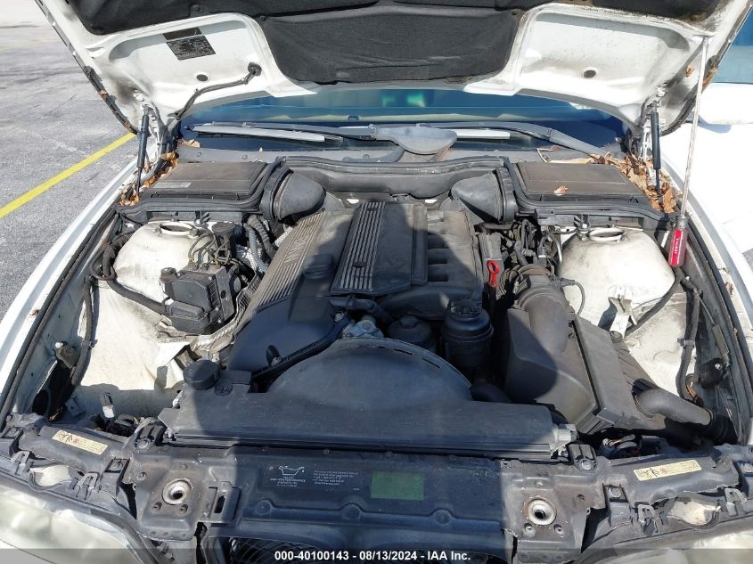 2003 BMW 530Ia VIN: WBADT63423CK41262 Lot: 40100143