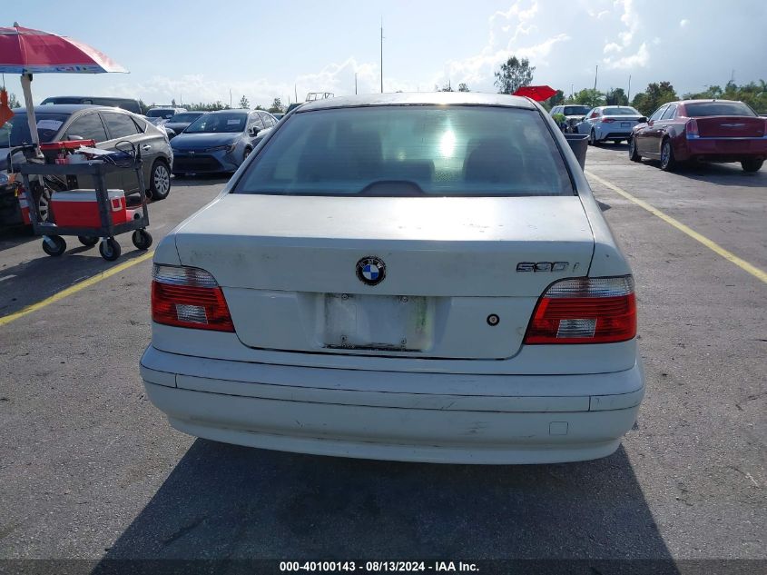 2003 BMW 530Ia VIN: WBADT63423CK41262 Lot: 40100143