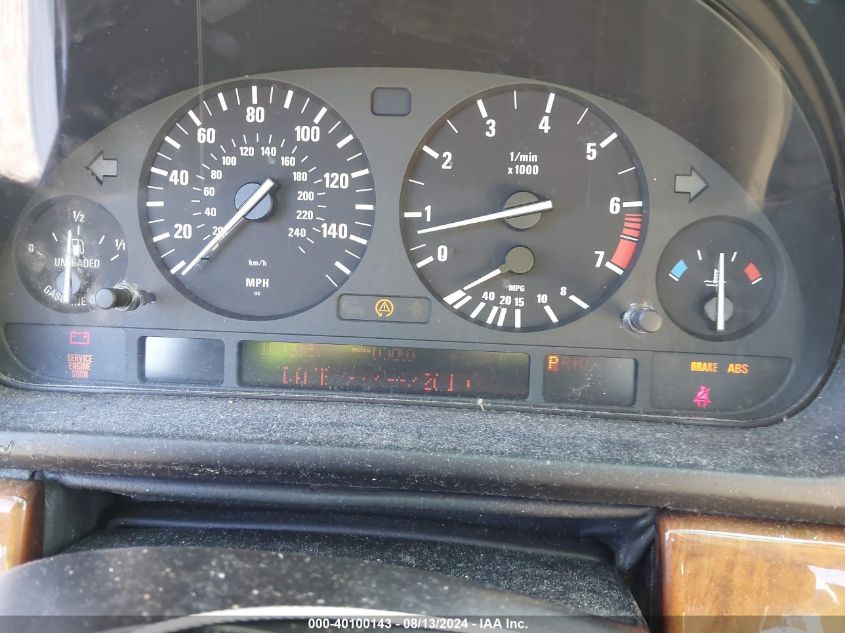 2003 BMW 530Ia VIN: WBADT63423CK41262 Lot: 40100143