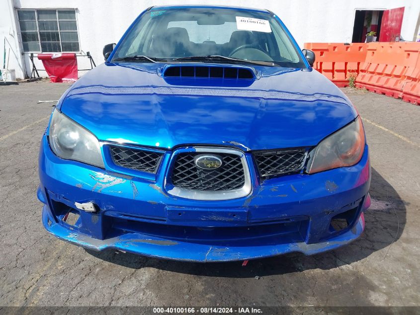 2006 Subaru Impreza Wrx/Wrx Limited/Wrx Tr VIN: JF1GD79686G509939 Lot: 40100166