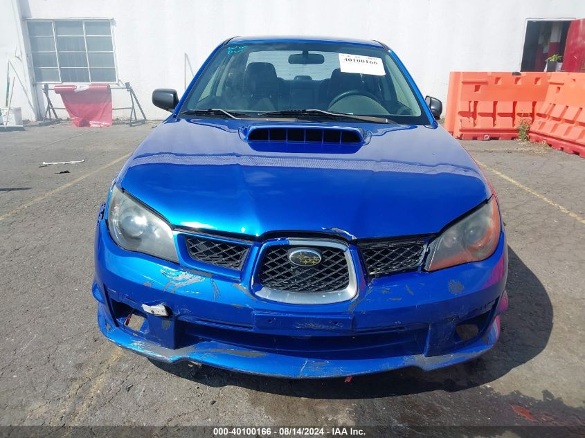 2006 Subaru Impreza Wrx/Wrx Limited/Wrx Tr VIN: JF1GD79686G509939 Lot: 40100166