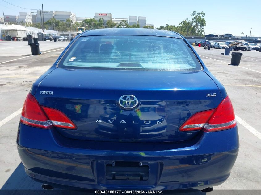 2007 Toyota Avalon Xls VIN: 4T1BK36B07U235753 Lot: 40100177