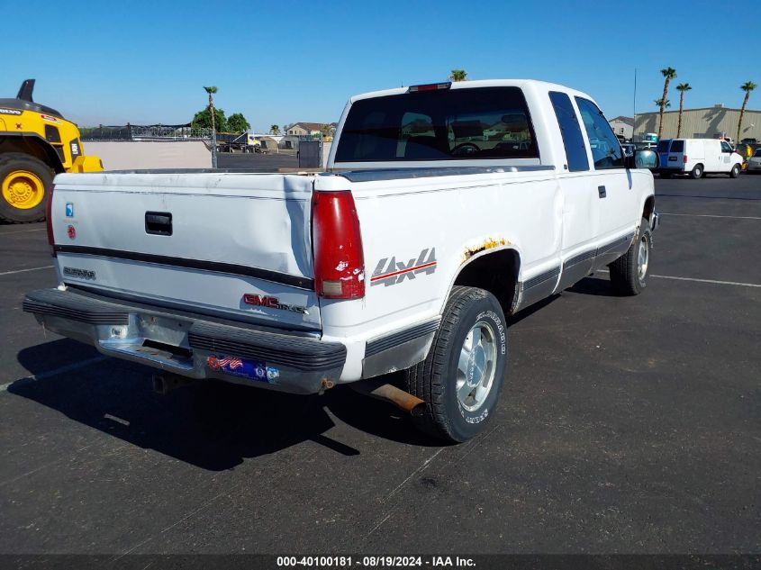 1997 GMC Sierra 1500 Sl Sportside/Sl Wideside VIN: 1GTEK19R8VE561077 Lot: 40100181