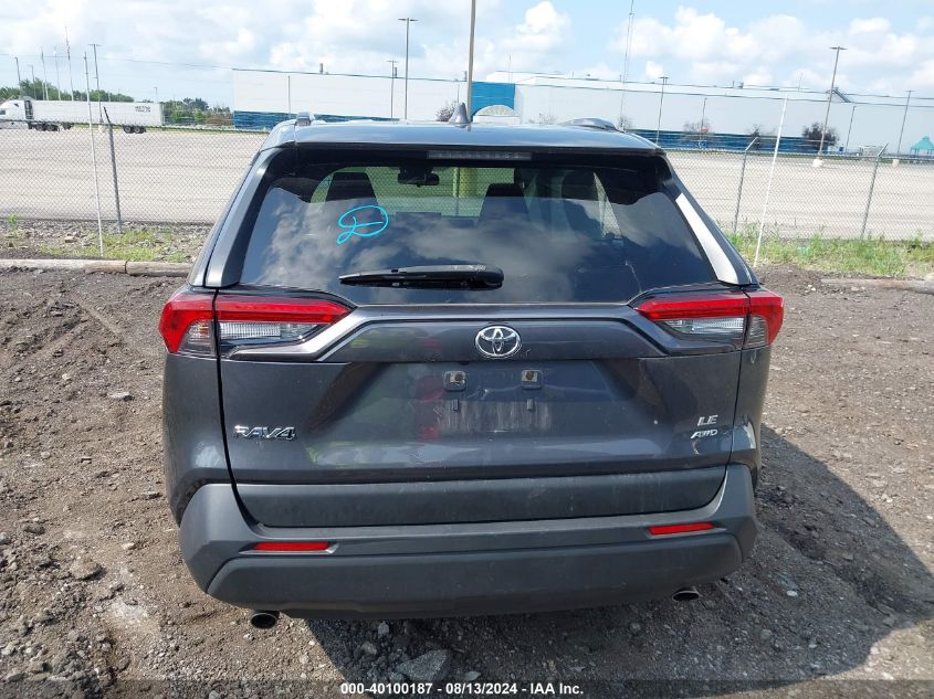 2019 Toyota Rav4 Le VIN: JTMF1RFV2KD523871 Lot: 40100187