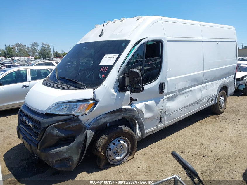 VIN 3C6LRVDG6PE603079 2023 RAM PROMASTER 2500 HIGH ROOF 159 WB