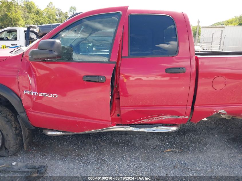 2003 Dodge Ram 3500 Slt/Laramie/St VIN: 3D7LU38643G759915 Lot: 40100210