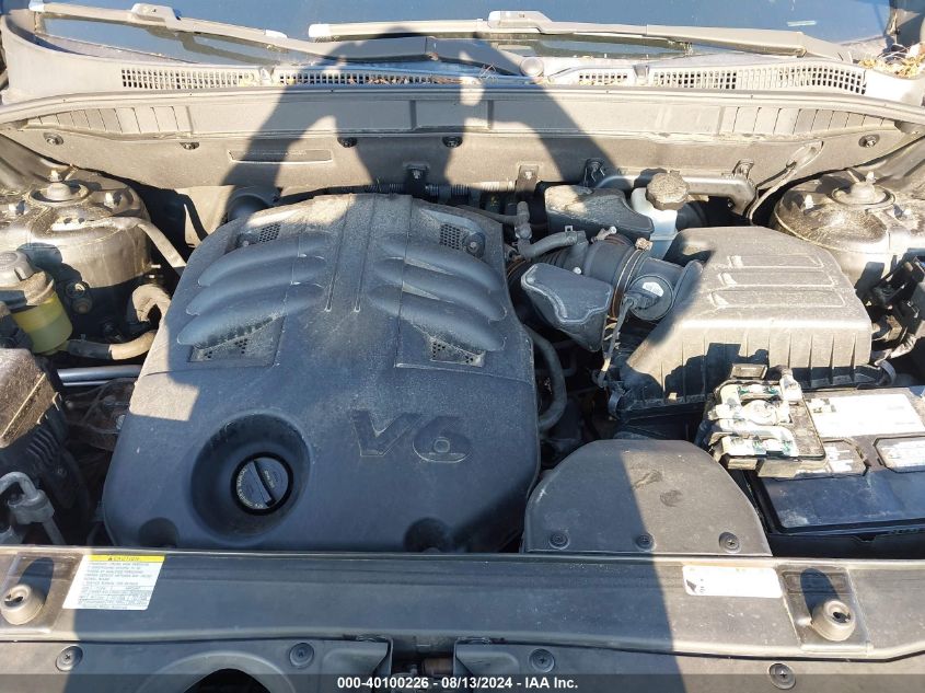 2011 Hyundai Veracruz Limited VIN: KM8NUDCC3BU145905 Lot: 40100226