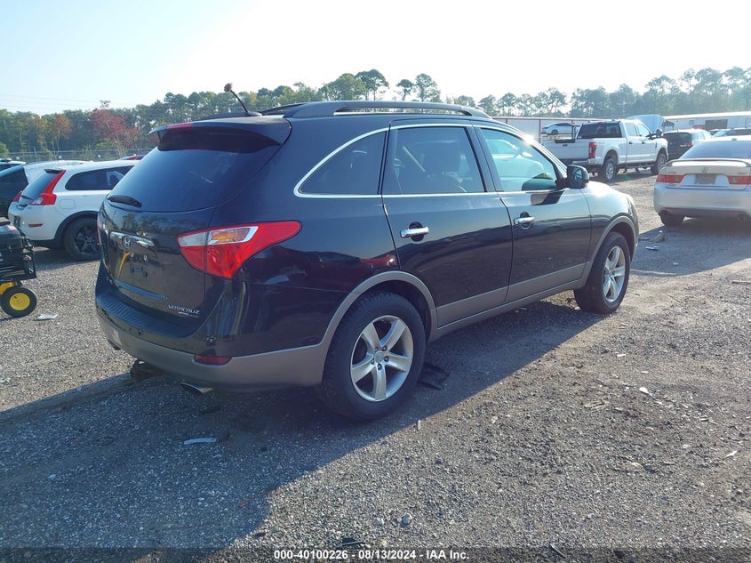 2011 Hyundai Veracruz Limited VIN: KM8NUDCC3BU145905 Lot: 40100226