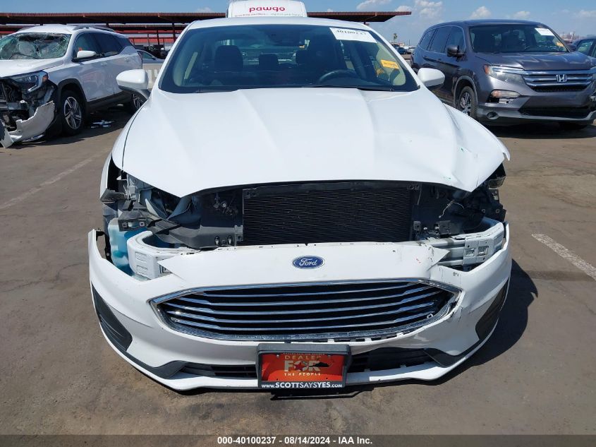 2019 Ford Fusion Hybrid Se VIN: 3FA6P0LU1KR265460 Lot: 40100237