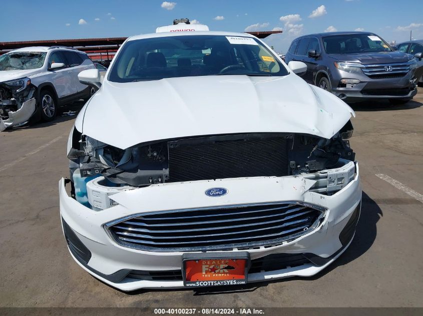 2019 Ford Fusion Hybrid Se VIN: 3FA6P0LU1KR265460 Lot: 40100237