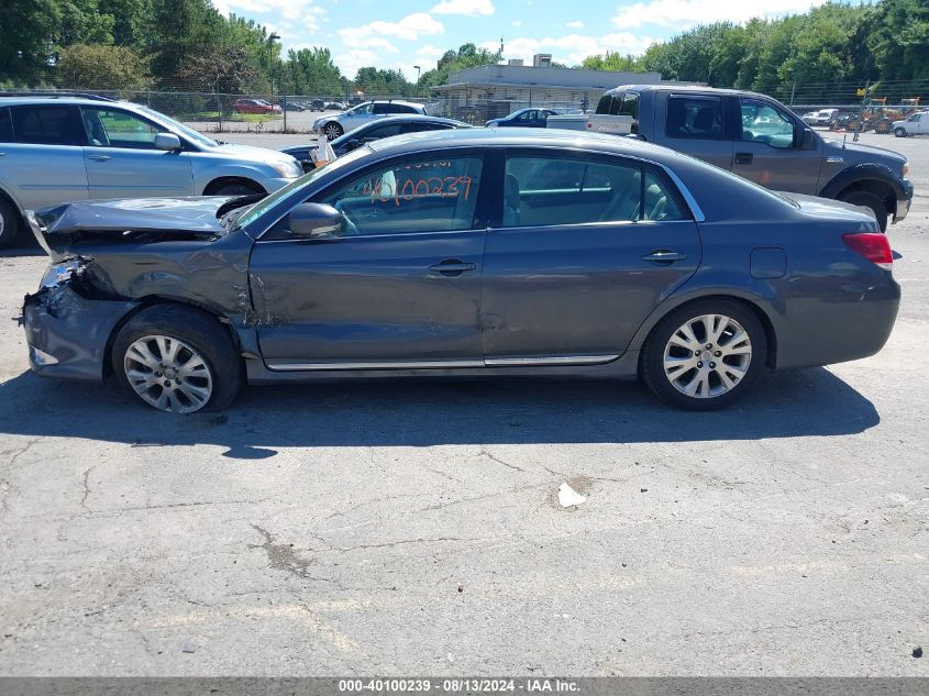 2011 Toyota Avalon VIN: 4T1BK3DB5BU377107 Lot: 40100239