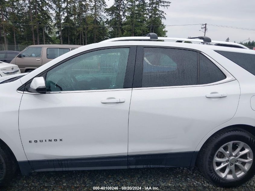 2018 Chevrolet Equinox Lt VIN: 3GNAXUEU6JS619156 Lot: 40100246