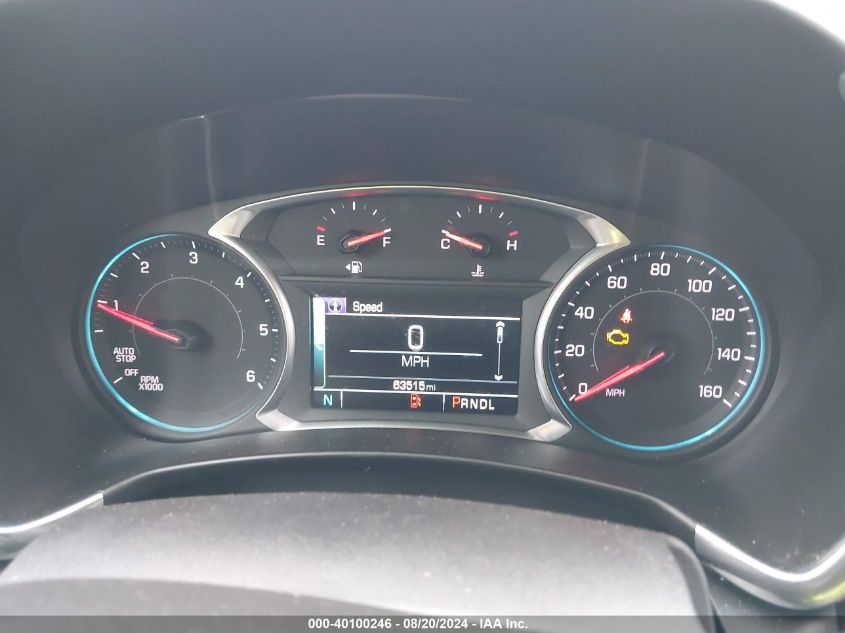 2018 Chevrolet Equinox Lt VIN: 3GNAXUEU6JS619156 Lot: 40100246