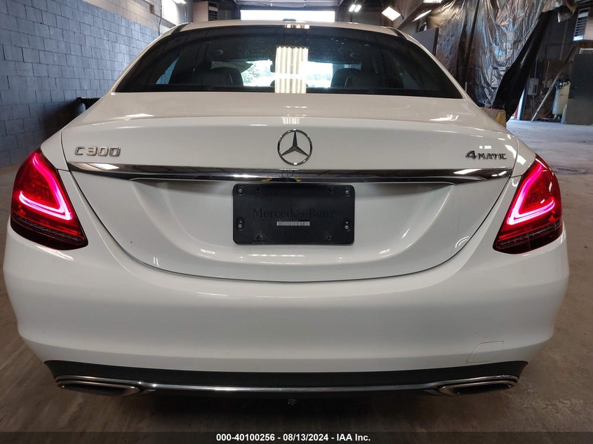 2019 MERCEDES-BENZ C 300 4MATIC - 55SWF8EB2KU319436