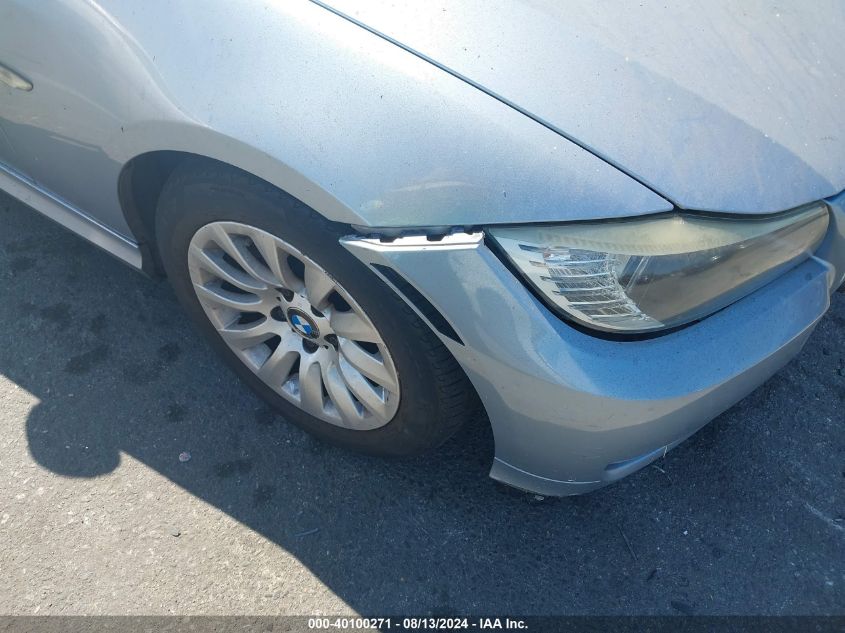 2009 BMW 328I I Sulev VIN: WBAPH57509NL77866 Lot: 40100271