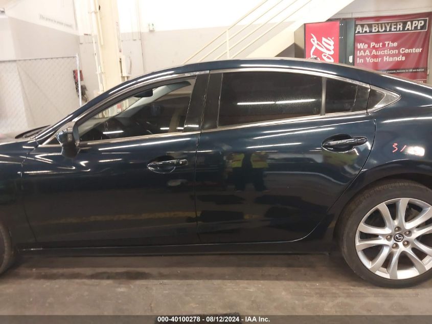 2016 Mazda Mazda6 I Touring VIN: JM1GJ1T54G1436217 Lot: 40100278