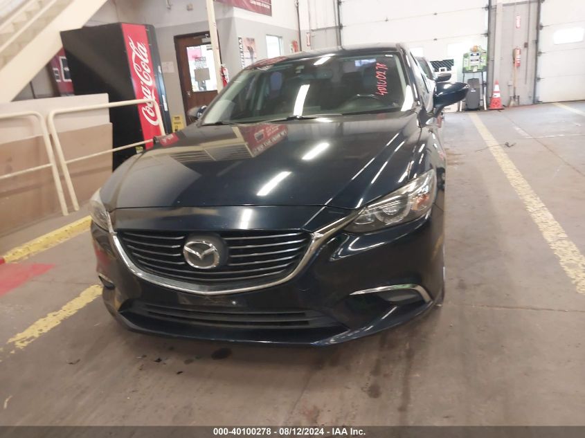 2016 Mazda Mazda6 I Touring VIN: JM1GJ1T54G1436217 Lot: 40100278