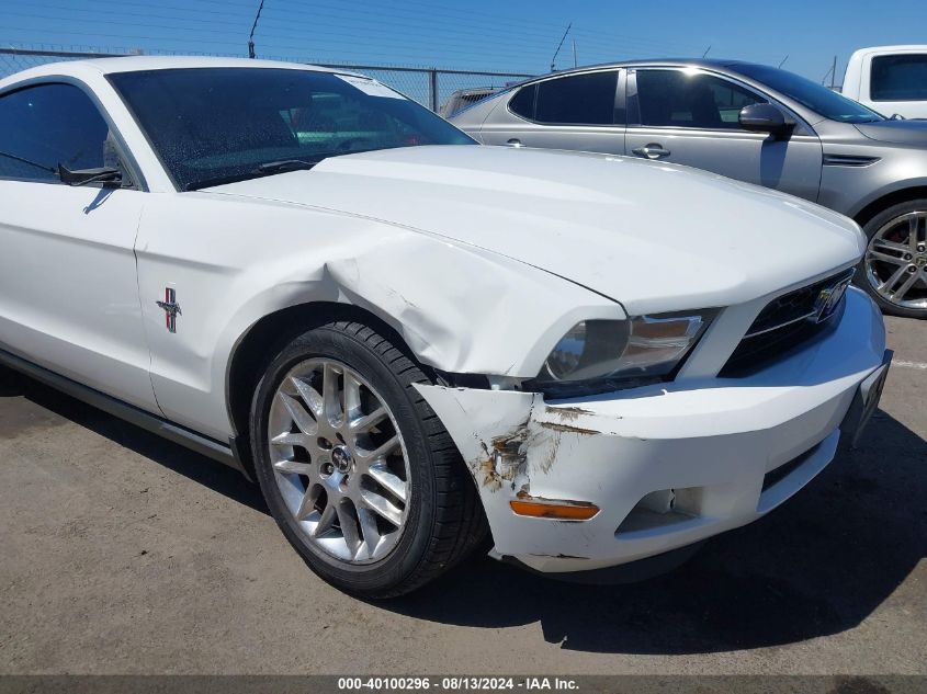 2012 Ford Mustang V6 Premium VIN: 1ZVBP8AM7C5268178 Lot: 40100296