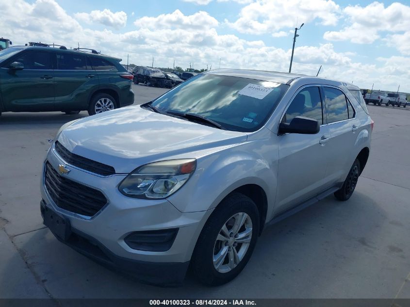 2017 CHEVROLET EQUINOX LS - 2GNALBEK0H1530882