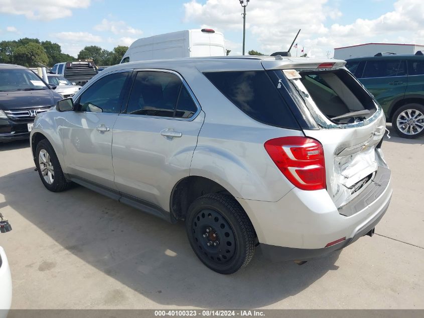 2017 CHEVROLET EQUINOX LS - 2GNALBEK0H1530882