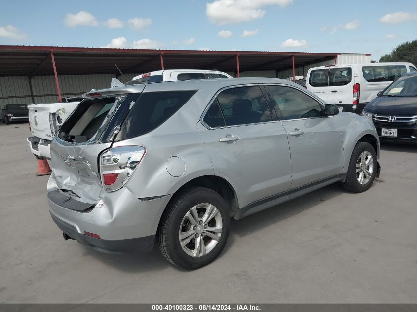 2017 CHEVROLET EQUINOX LS - 2GNALBEK0H1530882